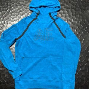 American Eagle,flex hooded long sleeve shirt, SM